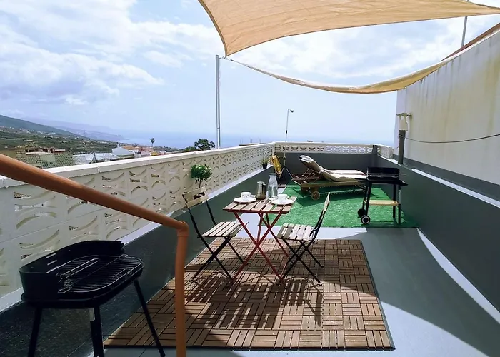 Live Palmeras Con Gran Terraza Апартаменты Арафо