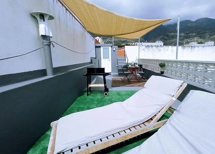 Апартаменты Live Palmeras Con Gran Terraza Арафо